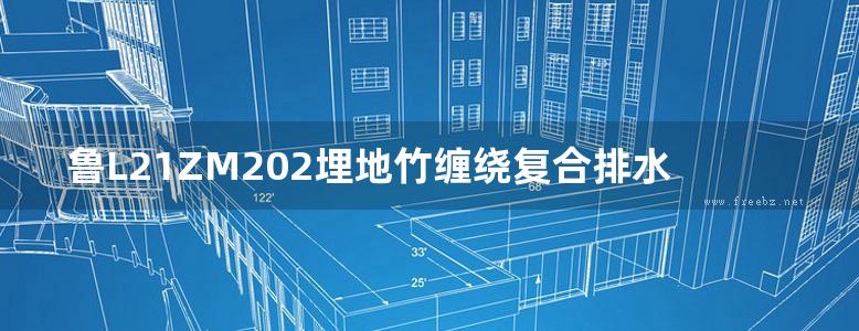 鲁L21ZM202埋地竹缠绕复合排水管道工程图集 山东省标准DBJT37-4